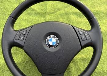 BMW E90 E91 E87 Kierownica Multifunkcja + Airbag Komplet