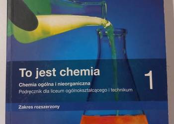 To jest chemia zakres rozszerzony do liceum i technikum