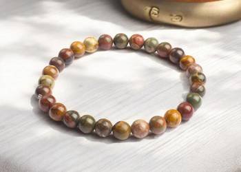 Bransoletka  Jaspis picasso