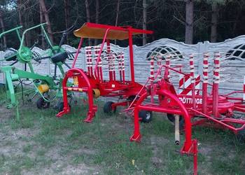 ZGRABIARKA do siana SIP Star 330 chowane ramiona plandeka POTTINGER Top 340