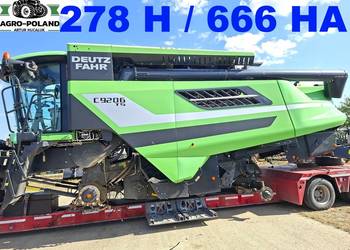 Kombajn zbożowy DEUTZ FAHR 9206 TS - 2016 ROK - 278 H - DEMO - 7.5 M VARI