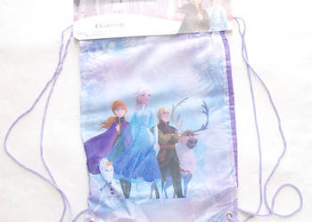 frozen worek na buty,szkolny  worek z frozen elsa kristoff