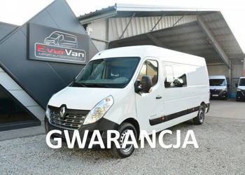 Renault Master max L3H2 7 osobowy brygadówka doka pełna opcja