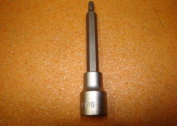 Nasadka 1/2" M 6, XZN, 120 mm dwunastokątna  Ref. 1392M6