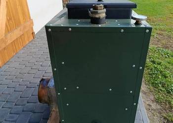 Kocioł na drewno 13kw z bocznym wyrzutem spalin