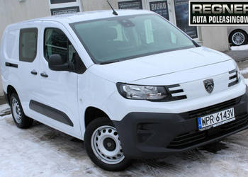 Peugeot Partner Długi FV23% Nawigacja Virtual Parktronic Tempomat Gwarancj…
