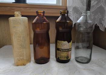 Stare Butelki PRL. Motoryzacyjne. Olej Samochodowy , Mixol CPN