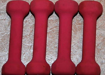 Hantelki żeliwne do ćwiczeń Alex 4 x 0,5 kg