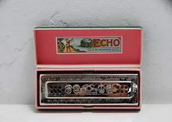Stara Harmonijka Ustna M Hohner The Echo Glockenreine Stimmung C Vintage