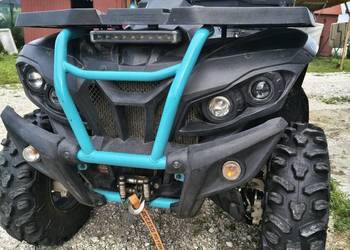 Quad 4x4 Access Shade 650 EFI automat, hak, kufer, wciągarka el., pług