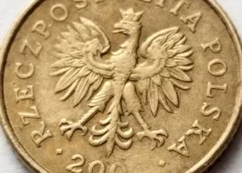 Destrukt 1 grosz nie pełna data, brak znaku mennicy