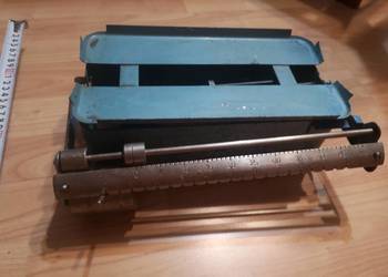 Waga metalowa. Niklowany przesówak. Waga metalowa. Niklowany przesówak.