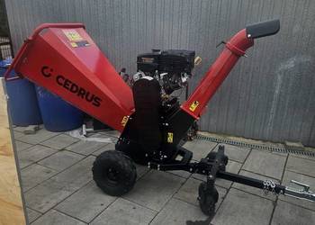 Wynajem rębaka Cedrus RB04PRO-E 15 KM | Rozdrabniacz do gałęzi 12 cm | Wodz