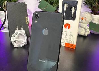 Apple iPhone XR 128GB Black | Bateria 92 procent | Bogaty Zestaw | Gwarancj