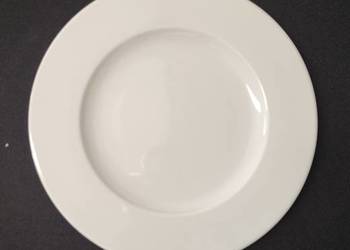 Talerz płytki 21cm biała porcelana