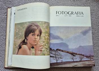 Oprawiony rocznik 1968 miesięcznika Fotografia