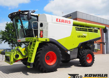 Claas Lexion 740 4x4 + V680 V77 Kombajn zbożowy rotorowy napęd heder vario