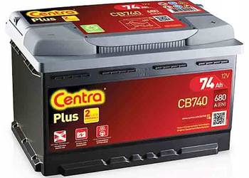 Akumulator Centra Plus 74Ah 680A CB740 PLUS