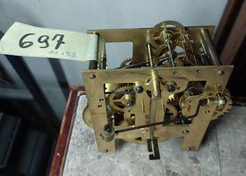 697 Mechanizm starego zegara ściennego Junghans B06