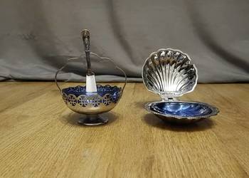 Vintage maselniczka i cukiernica