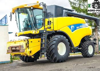 Kombajn zbożowy NEW HOLLAND CR 9060 - 2008 - 2554 h + HEDER 6,09 M