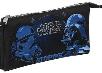 Piórnik 3 Przegrody Star Wars Saszetka Lord Darth Vader