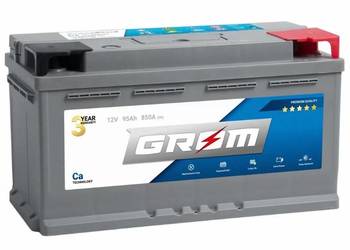 Akumulator 95Ah 850A GROM Premium  EN DTR PRAWY PLUS