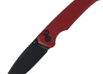 Nóż składany CIVIVI Altus Burgundy G10, Black Stonewashed (C20076-2)