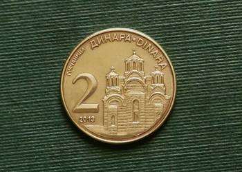 SERBIA - 2 dinary, 2013r.