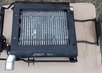 Hyundai Santa Fe Crdi Intercooler ramka czujnik wspornik chłodnica