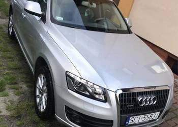 Transport do Ślubu Audi Q5 8R Biała skóra Panorama