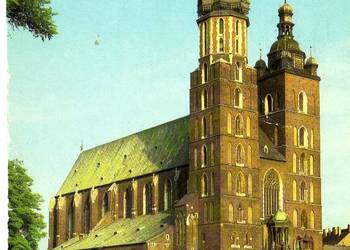 KRAKÓW GOTYCKI KOŚCIÓŁ MARIACKI