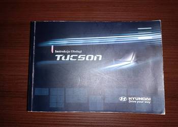 Hyundai TUCSON 2004-2010 polska instrukcja obsługi używana książka