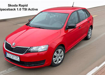 Skoda Rapid Spaceback 1.0 TSI Active Serwisowany ASO