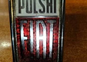 Emblemat POLSKI FIAT Fiat 125p PRL