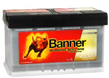 Akumulator 85Ah 780A Banner RUNNING BULL EFB