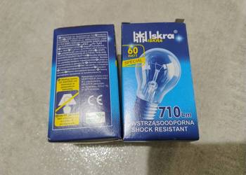 Żarówki tradycyjne E27 60W WSTRZĄSOODPORNE