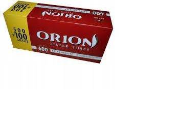 Gilzy Orion 600 szt. 500 + 100 gratis-9,00 Gilzy Orion 600 szt. 500 + 100 gratis-9,00