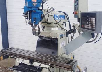 Wiertarka Wiertarko frezarka do metalu Bridgeport Odczyty