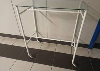 Stolik metalowy zabiegowy medyczny szpitalny PRL Vintage Retro Loft