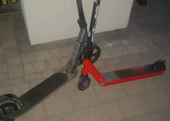 Hulajnogi dziecięce 2 sztuki 150 zł.