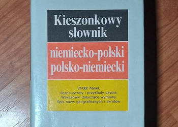 Kieszonkowy słownik niemiecko-polski, polsko-niemiecki