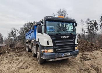 Wywrotka P360 Scania 8x4 6x4 Nowe opony