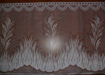 zazdroska, krótka firanka 45 cm. biala
