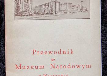Przewodnik po Muzeum Narodowym w Warszawie z 1938 roku