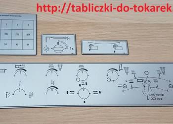 Szlifierka BHU-50 Tabliczka Tabliczki