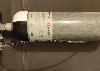 Butla 4,7l 300bar Luxfer Scott z przetoczką + torba