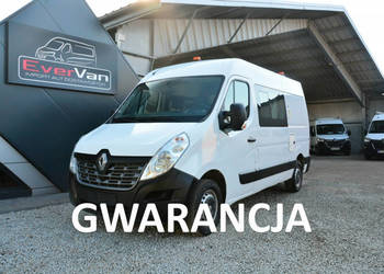 Renault Master średniak 7 osobowy L2H2 brygadówka doka