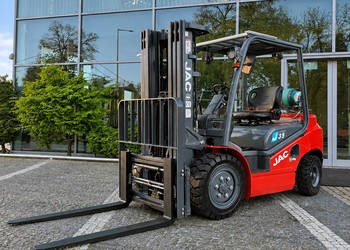 Wózek widłowy JAC CPQYD35 triplex 4,5 m 3,5 t lpg 441 mth | 2024