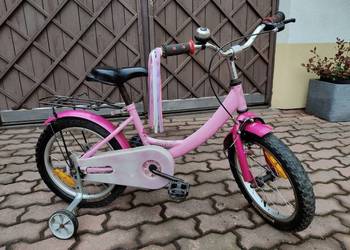 Rowerek różowy 16 cali